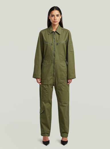 Multi Zip Winter Jumpsuit
